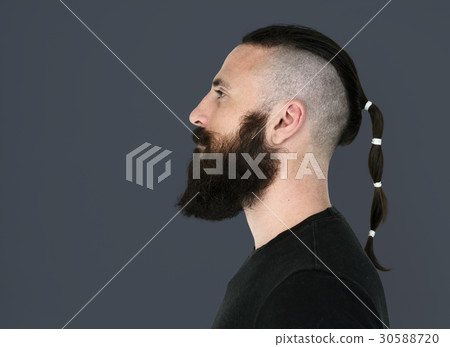 Caucasian Man Side View Style Caucasian Man Side View Style 30588720