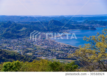 [千葉縣]望古里山，從天文台眺望，向和田地區邁進 30588924