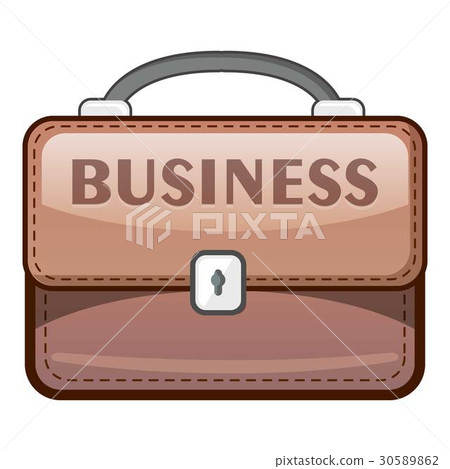 Briefcase icon, flat style Briefcase icon, flat style 30589862