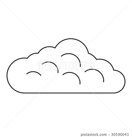 Sky cloud icon, outline style 30590043