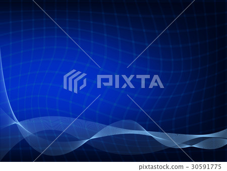 Abstract dark blue background with a curved lines - Stock Illustration ...