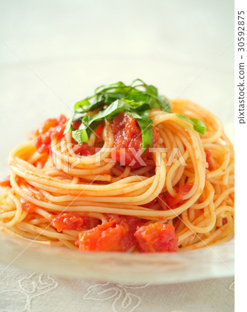 Cappellini of cold tomato (up) Cappellini of cold tomato (up) 30592875