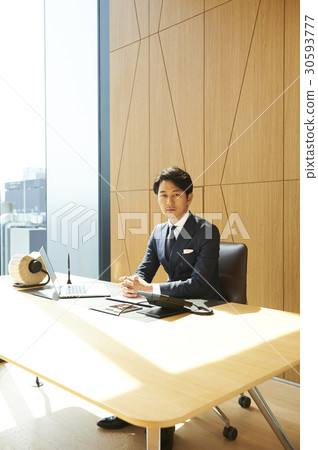 business man, boss, representative director 30593777