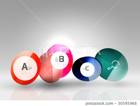 Circle abstract background Circle abstract background 30595968
