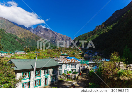 Beautiful landscape of the mountains Beautiful landscape of the mountains 30596275