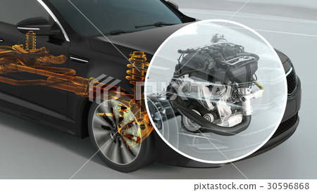 City car structure overview during driving. 4k City car structure overview during driving. 4k 30596868