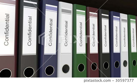 Line of multicolor office binders with 30597377