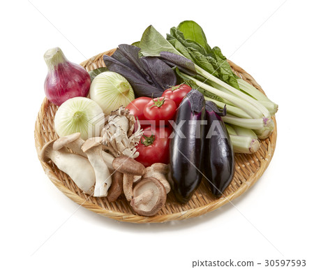 Vegetable assembly (shadow ink, background whiteout) Vegetable assembly (shadow ink, background whiteout) 30597593