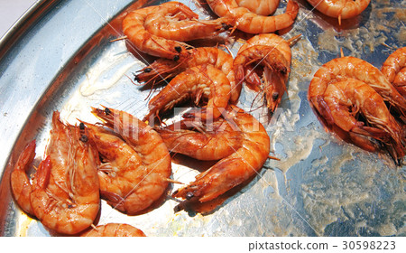 Grilled shrimps 30598223
