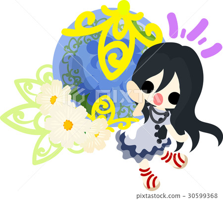 八仙花屬逗人喜愛的女孩和八仙花屬 八仙花屬逗人喜愛的女孩和八仙花屬 30599368
