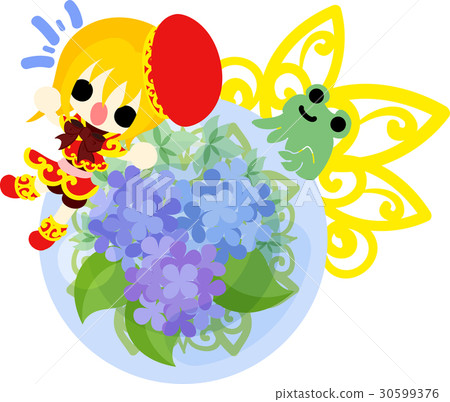 Crystal of hydrangea with cute girls Crystal of hydrangea with cute girls 30599376