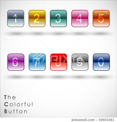 Colored Application Icons - Stock Illustration [30601081] - PIXTA
