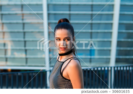 Young woman and sunlight. Young woman and sunlight. 30601635