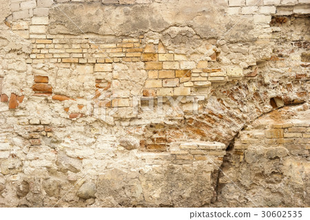 Aged wall of bricks. Aged wall of bricks. 30602535