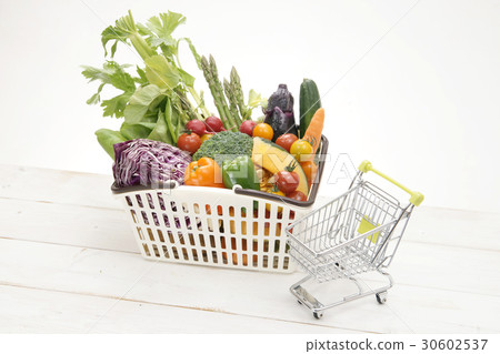 五顏六色的菜聚集 30602537