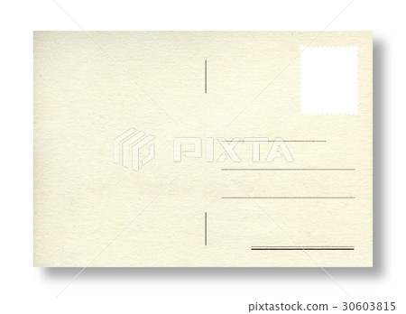 Postcard with blank stamp Postcard with blank stamp 30603815