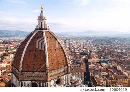 view of Duomo and Florence town from Campanile 30604029