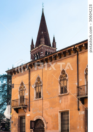 house and tower of Church San Fermo Maggiore house and tower of Church San Fermo Maggiore 30604228