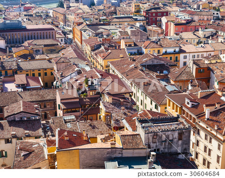 above view of Verona cityscape above view of Verona cityscape 30604684