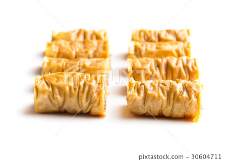 Sweet dessert baklava Sweet dessert baklava 30604711