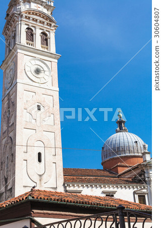 campanile and dome of chiesa Santa Maria Formosa 30604807