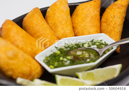 Typical Colombian empanadas 30604916