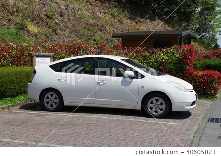 Sakegawa Sabo水壩公園停車場普銳斯 30605021