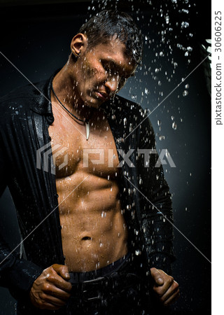 muscular sexy guy 30606225