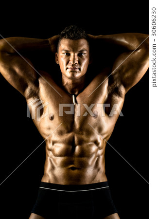 muscular sexy guy 30606230