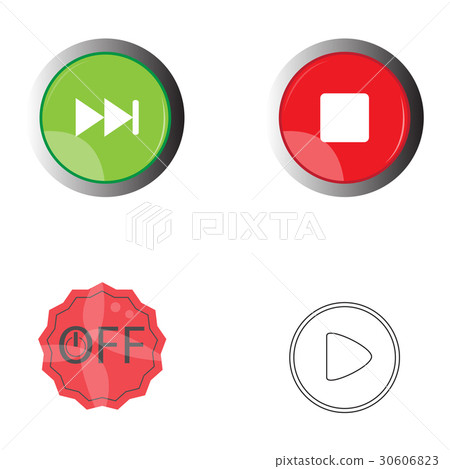 Set of web buttons Set of web buttons 30606823