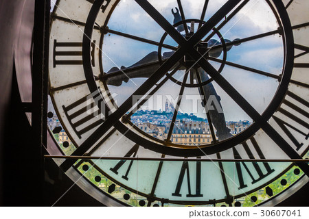 Clock in Orsay museum, Paris 30607041