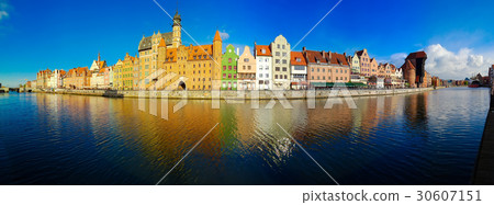 embankment of Motlawa in Gdansk 30607151