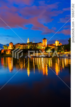 Wawel hill in Krakow, Poland Wawel hill in Krakow, Poland 30607182