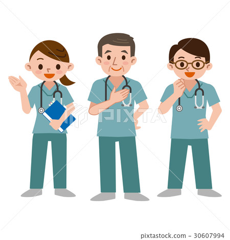 Doctor group in a scrub 30607994