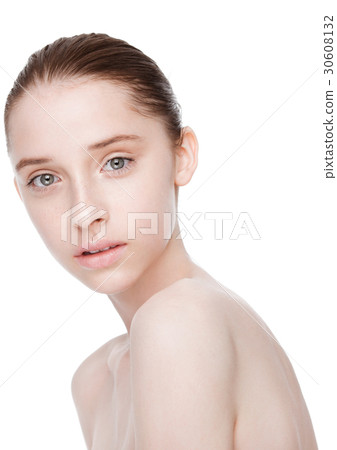 Beauty fashion model with natural makeup skin care Beauty fashion model with natural makeup skin care 30608132