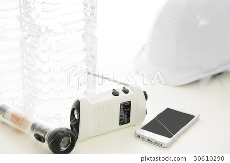 防災電台,頭盔,智能手機以及水災防災防災圖像防災圖像 防災電台,頭盔,智能手機以及水災防災防災圖像防災圖像 30610290
