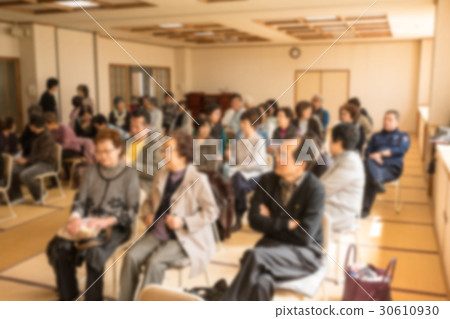 Meeting image (blur expression) Meeting image (blur expression) 30610930