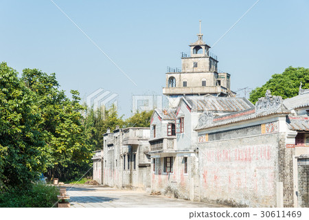 世界遺產Kaipingakurakaku（馬小龍村）中國·廣東省申平 30611469