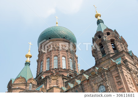 中國聖索菲亞大教堂·黑龍江省哈爾濱市 中國聖索菲亞大教堂·黑龍江省哈爾濱市 30611681