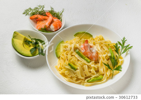 意大利細麵條意大利麵食fettucine 30612733