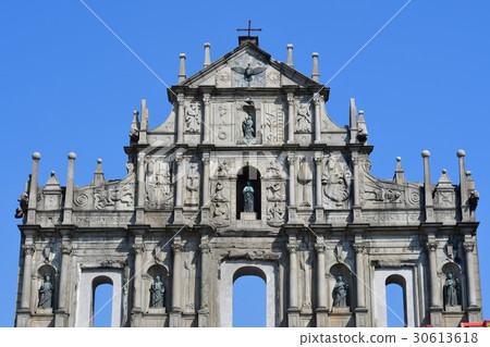 澳門聖保羅遺址的象徵 30613618