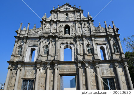 澳門聖保羅遺址的象徵 澳門聖保羅遺址的象徵 30613620