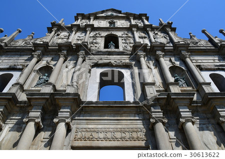 澳門聖保羅遺址的象徵 澳門聖保羅遺址的象徵 30613622