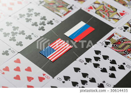 Cards and flags 30614435