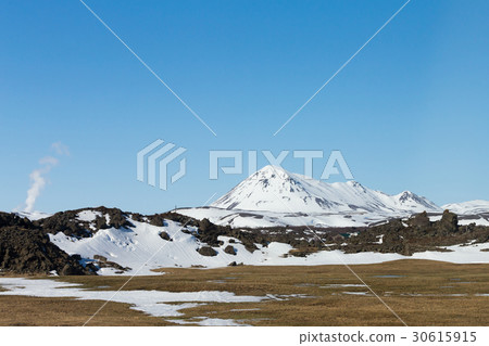 Iceland winter natural mountain landscape Iceland winter natural mountain landscape 30615915