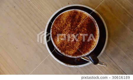 Morning hot cappuccino coffee Morning hot cappuccino coffee 30616189