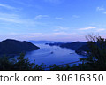 The Nikko archipelago hoping from Minato's viewable hill park (Nikko-cho, Bizen City, Okayama Prefecture) 30616350