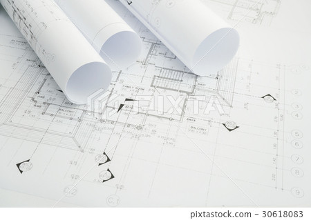 architectural drawing paper rolls for construction 30618083