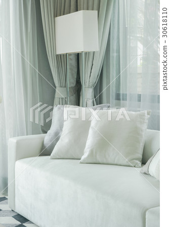Gray color scheme living room decoration Gray color scheme living room decoration 30618110