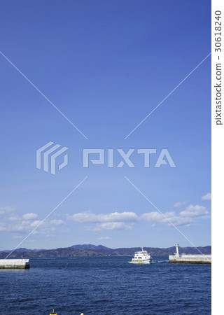 Cat's paradise "Tashiro Island" Cat's Island (Φ ω Φ) Restored the fishing port damaged by the Great East Japan Earthquake and cleaned up and completed maintenance work completed 30618240